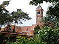 2014 : vue d'ensemble de l'abbaye de Nazareth de Brecht en activité.