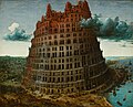 La pequeña Torre de Babel, de Pieter Brueghel el Viejo, posiblemente la obra más conocida del Boymans-Van Beuningen.