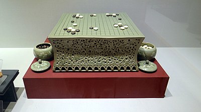 Badook, play go made with Goryeo celadon