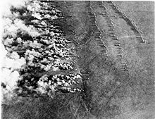 German gas attack on the eastern front. Bundesarchiv Bild 183-F0313-0208-007, Gaskrieg (Luftbild).jpg