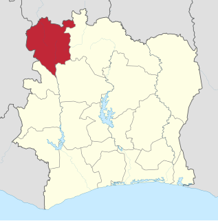 Denguélé Region region of Côte dIvoire