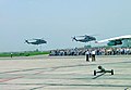 CH-53G Hubschrauber bei Vorführungen, ILA 2002