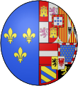 COA french queen Marie Thérèse d'Autriche.svg