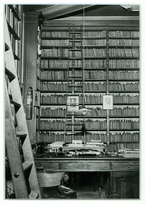 Library of the Royal Conservatory of Brussels, c. 1960