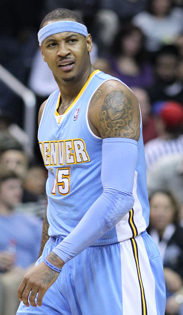 Denver drafted Carmelo Anthony 3rd overall in the 2003 draft.