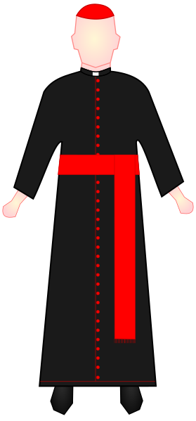 File:Cassock (Cardinal).svg