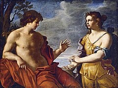 Apollo en de Sibille van Cumae (Giovanni Domenico Cerrini)