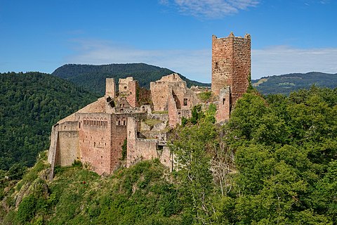 Château du Saint-Ulrich (Ribeauvillé, France) – edited version