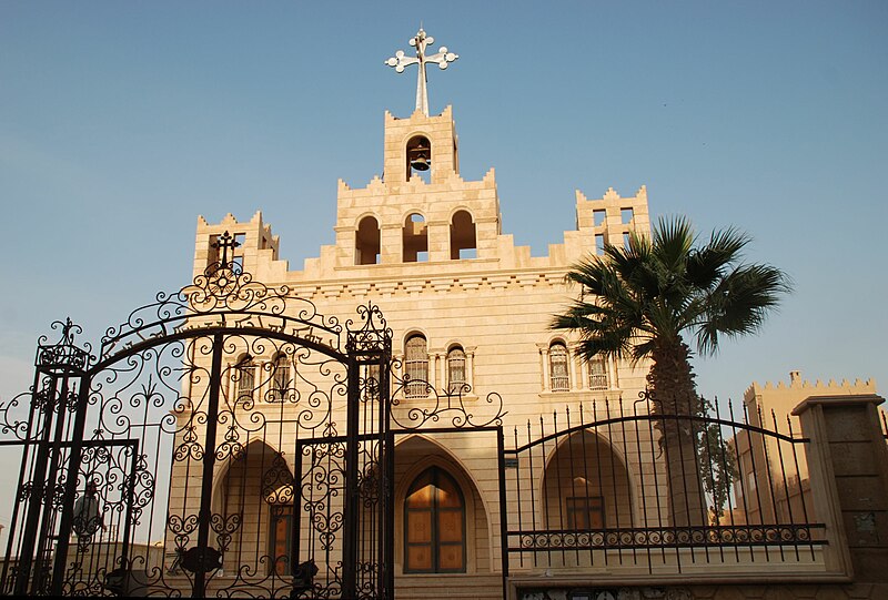 File:Chaldean Catholic Church, Al-Hasakah, Syria.jpg