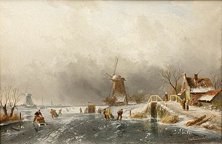 Dutch Winter Scene