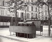 Basic 6-stall Paris urinal, c.1865