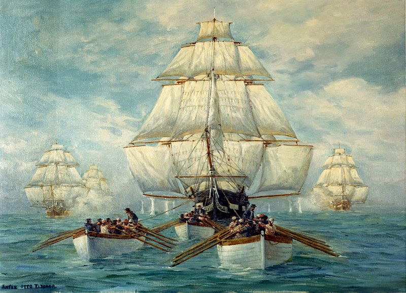 File:Chase of the Constitution, July 1812.jpg
