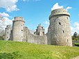 Le château de la Hunaudaye à Plédéliac dans les Côtes d'Armor.