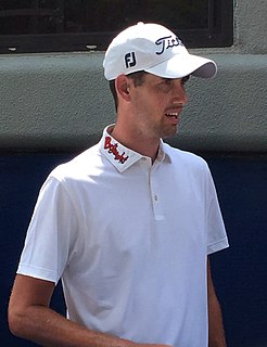 Chesson Hadley American professional golfer