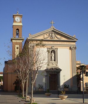 Toskana Cecina: Geographie, Cecina Mare, Geschichte