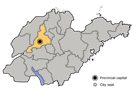 Jinan – Mappa