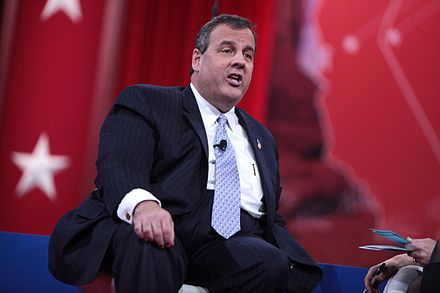 Chris Christie speaking at the Conservative Political Action Conference