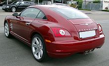 Some saw a resemblance in the Crossfire's roof, rear fenders, and rear end design to the Marlin's Chrysler Crossfire rear 20080517.jpg