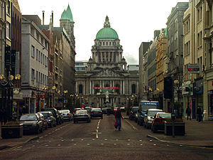 City Hall Belfast und Royal Avenue