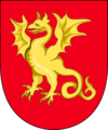 Old coat of arms of Bornholm. Uploaded 22 January 2015