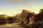 L'Allegro (italiensk solnedgång) (1845)
