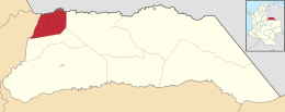 Saravena – Mappa