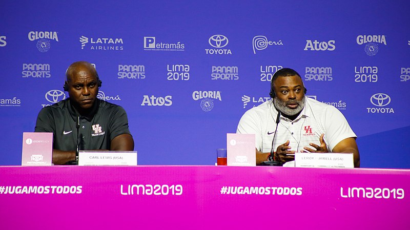 File:Conferencia de prensa de medallistas Carl Lewis y Leroy Burrel - 48468225167.jpg