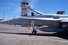 F/A-18 Hornet from VMFA-112 at Iwo Jima Cowboylr.jpg