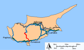 Image illustrative de l’article Route B8 (Chypre)