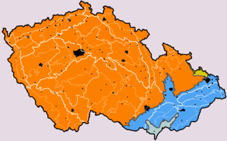 Geomorphological provinces of the Czech Republic

.mw-parser-output .legend{page-break-inside:avoid;break-inside:avoid-column}.mw-parser-output .legend-color{display:inline-block;min-width:1.25em;height:1.25em;line-height:1.25;margin:1px 0;text-align:center;border:1px solid black;background-color:transparent;color:black}.mw-parser-output .legend-text{}
Bohemian Massif
North European Plain
Western Carpathians
Western Pannonian Basin Czech Republic geomorphological division map level1 colour.png