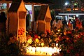 Día de Muertos en panteon local de Tzintzuntzan, Michoacan, México 10