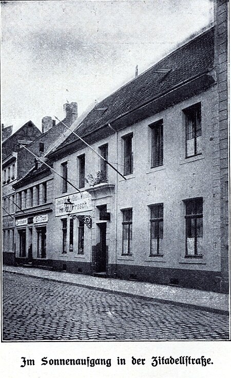 Düsseldorf, Zitadellstraße, Gasthaus 
