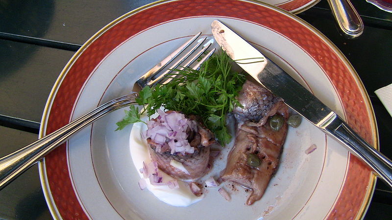 File:Danish Herring Cold Dish.jpg