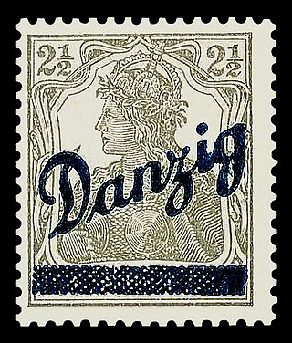 <span class="mw-page-title-main">Postage stamps and postal history of the Free City of Danzig</span>