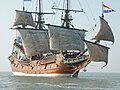 Réplica do navio neerlandês do século XVII Batavia
