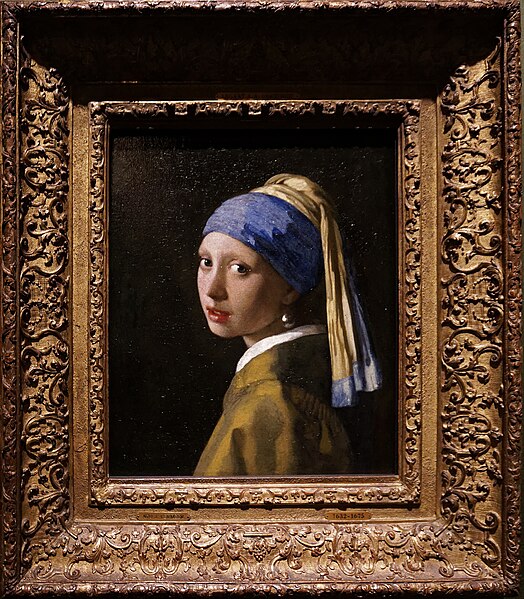 File:Den Haag - Mauritshuis - Johannes Vermeer (1632-1675) - Girl with a Pearl Earring c. 1665.jpg