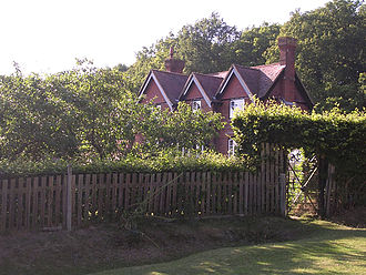 Denny Lodge - the remote building from which the parish is named Denny Lodge, Denny Wood, New Forest - geograph.org.uk - 28317.jpg