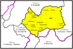 Mappa della diocesi