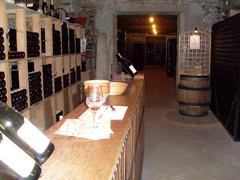 File:Domaine Henri Latour et fils tasting room.jpg