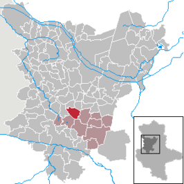 Kaart van Dreileben
