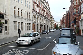 Drury Lane Street in central London, England
