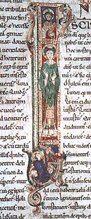 William de St-Calais 11th century Norman Bishop of Durham, England