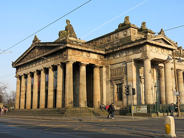 The Royal Scottish Academy Building seen from Princes Street