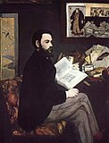 Édouard Manets Portrait de Émile Zola, 1868