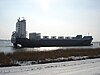 Containerschiff Barmbek, Ems, 2005