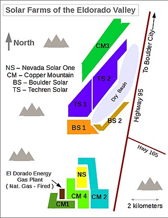 Map of solar farms in the valley Eldorado Valley Solar Farms.jpg