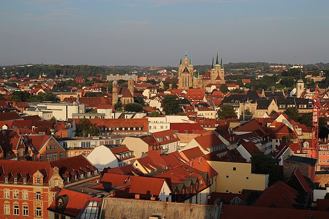 Image: Erfurt from above 1
