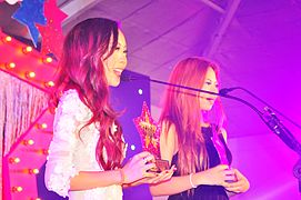 Philippine singers Erika & Krissy Villongco