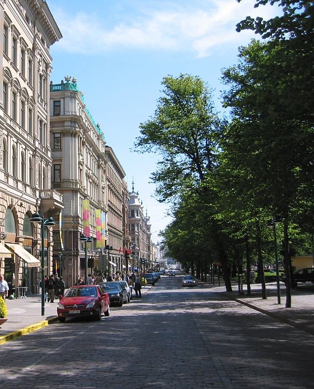 Хельсинки 1. Helsinki Центральная улица. One Helsinki.