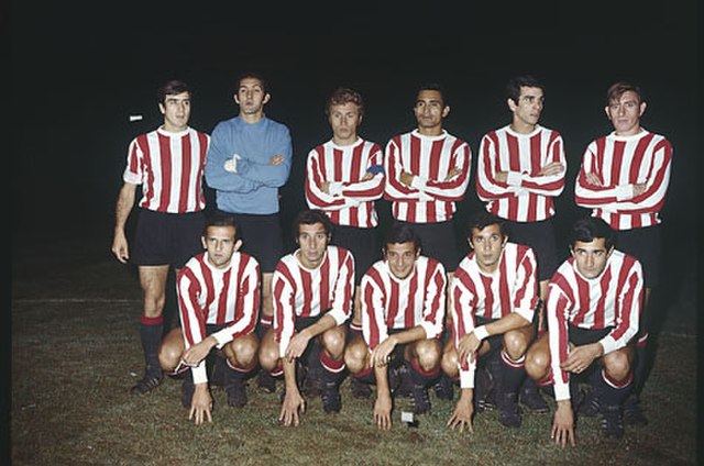 The team that won the 1968 Copa Libertadores, coached by Osvaldo Zubeldía.